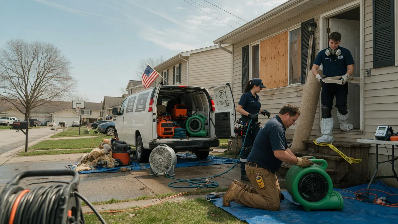 Water Damage Restoration in Leesburg, VA near me